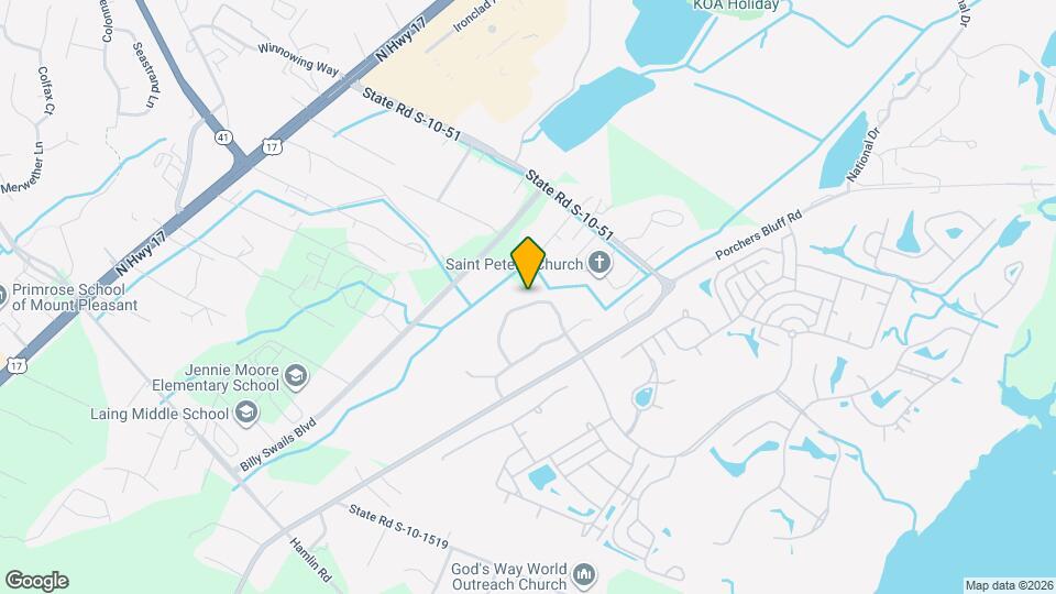 1402 Hamlin Park Cir Map and Location Details