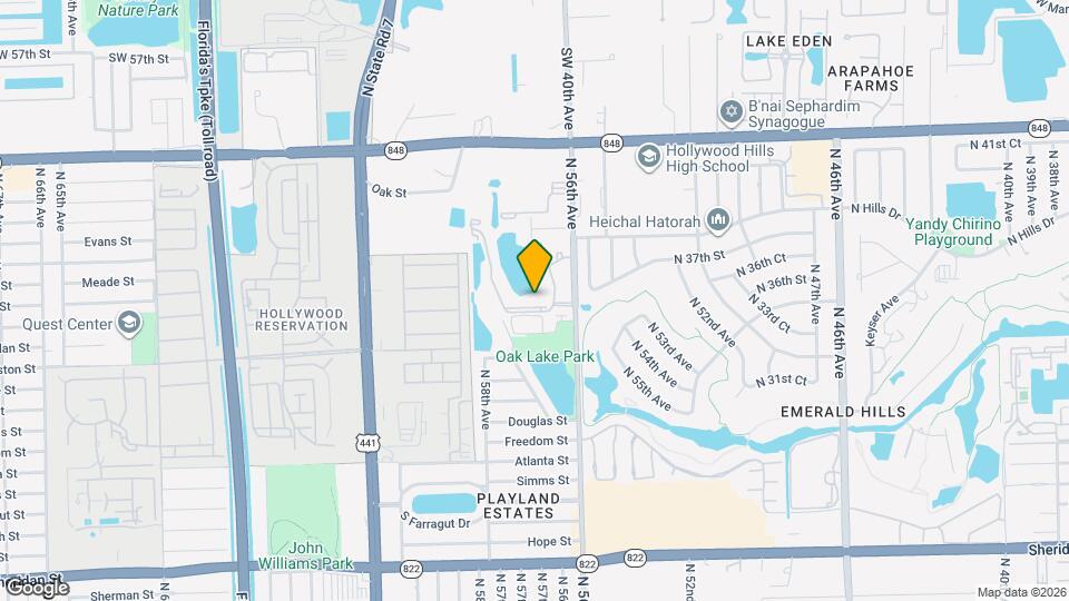 3650 N 56th Ave, Unit Lakewood at Emerald Hills Mapa y Detalles de la Ubicación