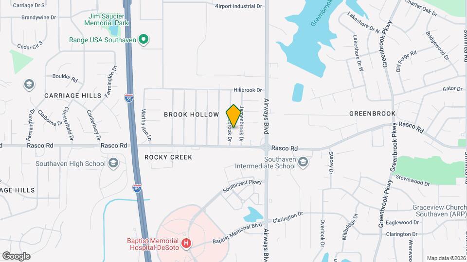 8082 Whitebrook Dr Map and Location Details