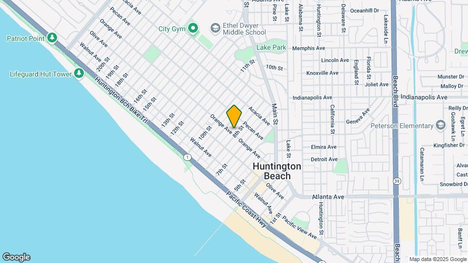 401 8th St-Unit -A Map and Location Details