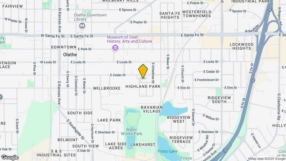 502 E Glendale St Map and Location Details
