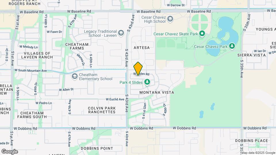 4214 W Winston Dr Map and Location Details