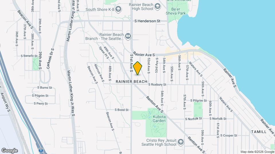 5120 S Roxbury St Map and Location Details