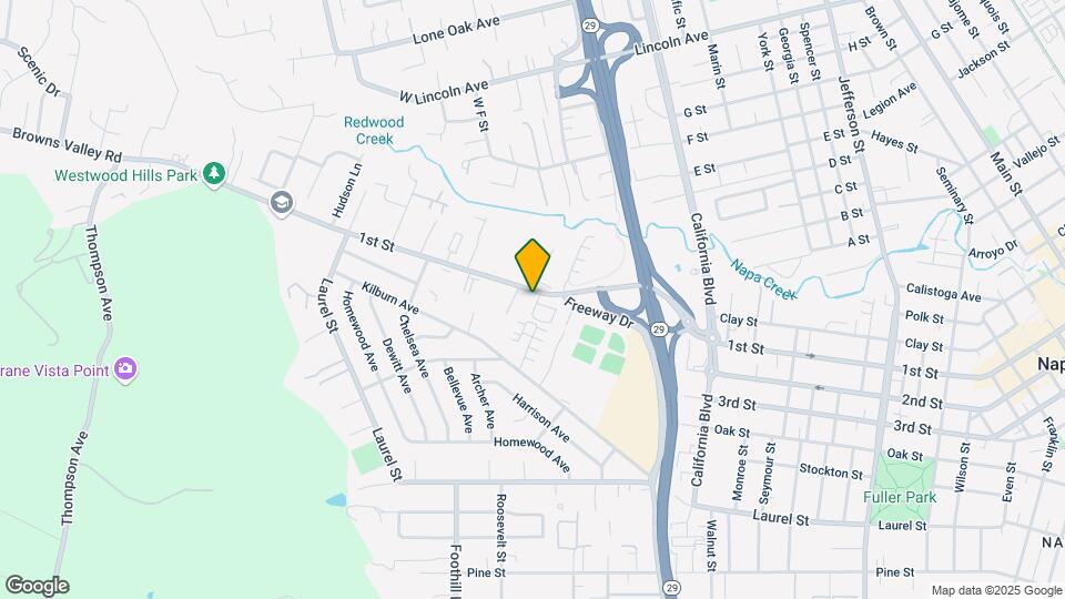2619 1st St Map and Location Details