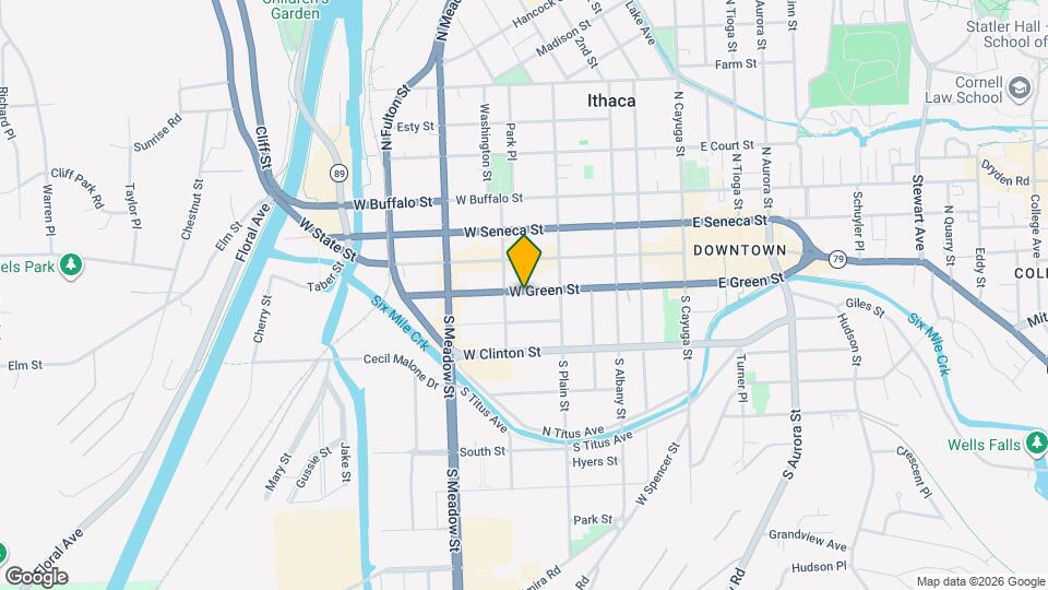 523 W Green St Mapa y Detalles de la Ubicación