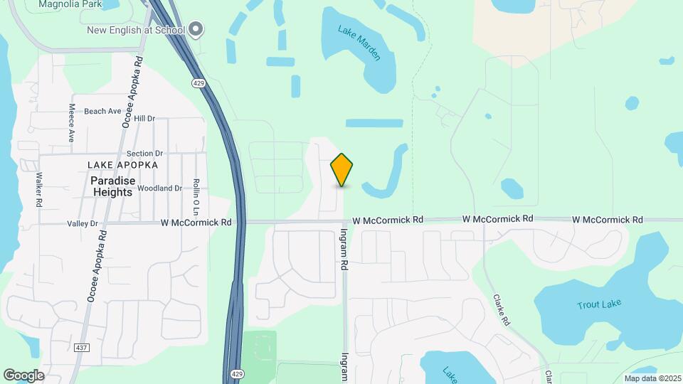 3705 Apopka Ridge Cir Map and Location Details