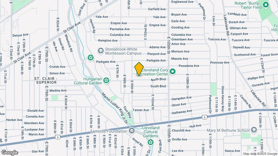 10005 North Blvd Map and Location Details