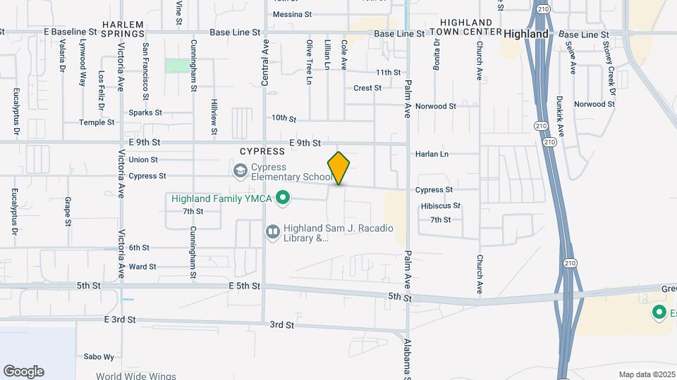 27105 Cypress St Map and Location Details
