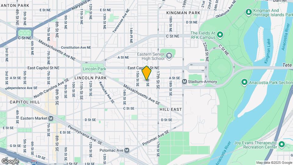 115 16th St SE Map and Location Details