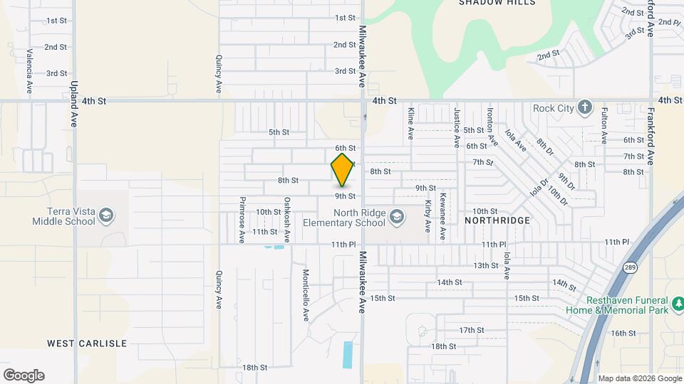 6510 9th St Map and Location Details
