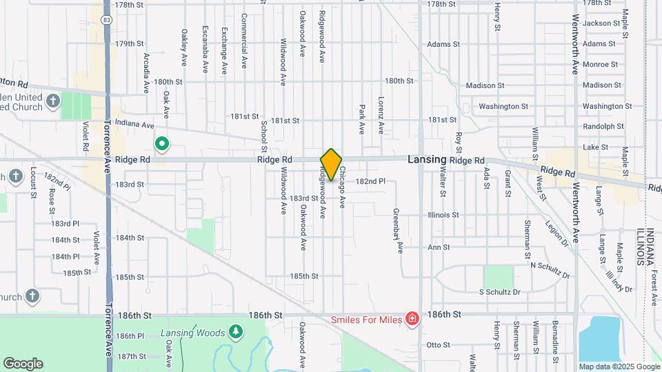 18241 Ridgewood Ave Map and Location Details