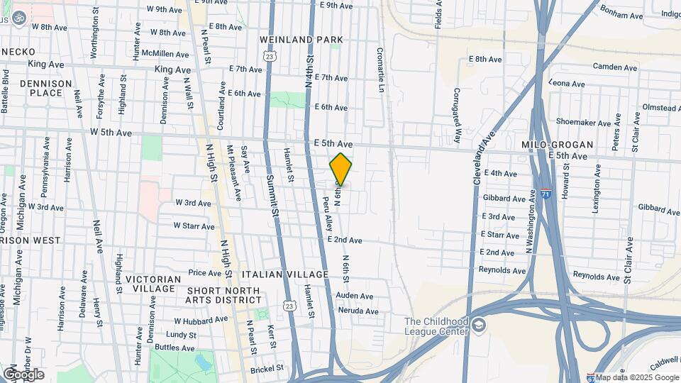 277 Detroit Ave Map and Location Details