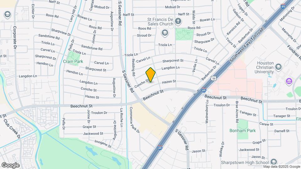 8418 Hazen St Map and Location Details