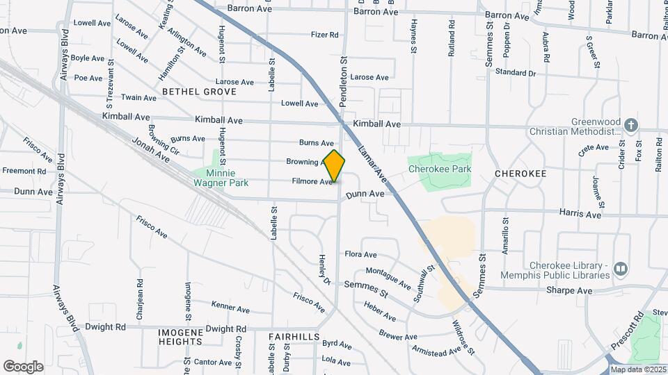 2767 Filmore Ave Map and Location Details