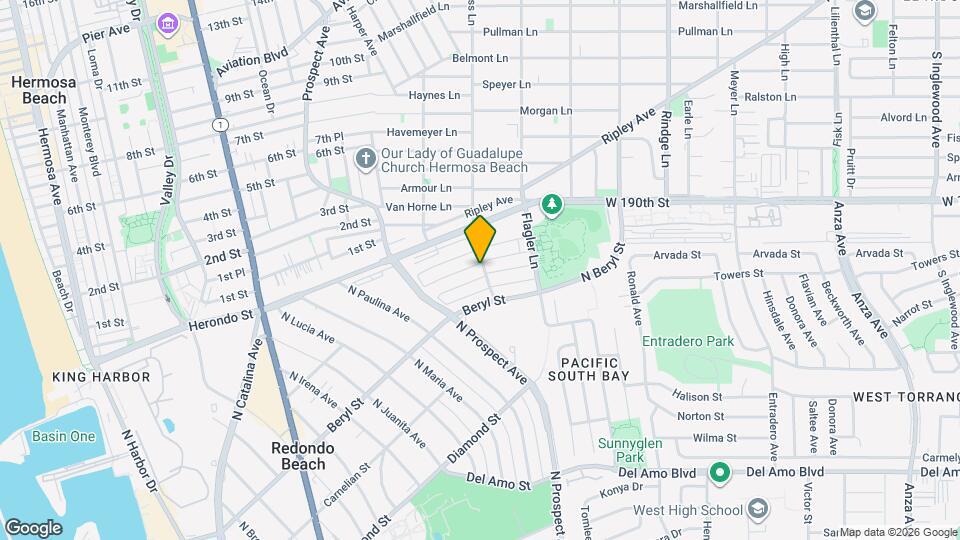 1239 Amethyst St, Unit D Mapa y Detalles de la Ubicación