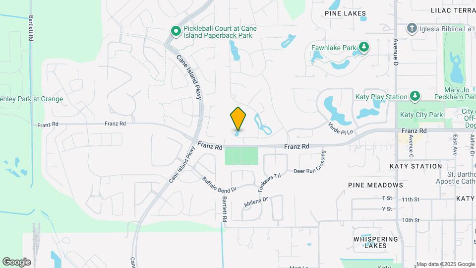 6810 Eastern Cottonwood Ln Map and Location Details