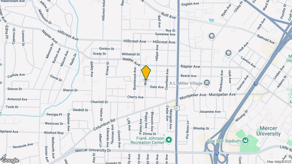 1250 Winton Ave Map and Location Details