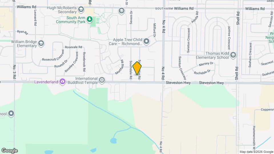 10811 Southridge Rd Map and Location Details