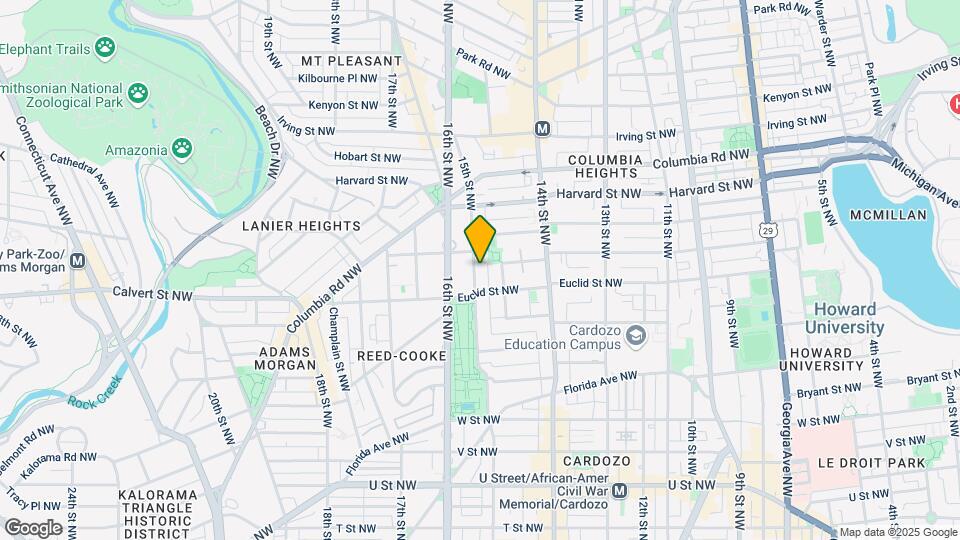 2639 15th St NW Map and Location Details