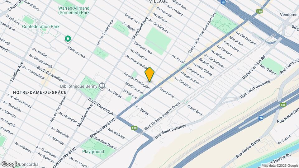 6210 Notre-Dame-De-Grâce Av Map and Location Details