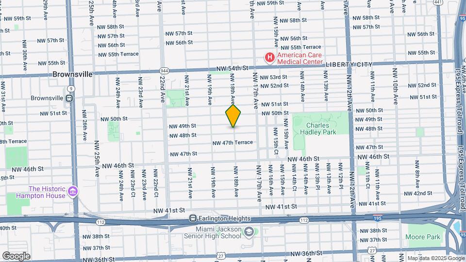 4800 NW 18th Ave Mapa y Detalles de la Ubicación