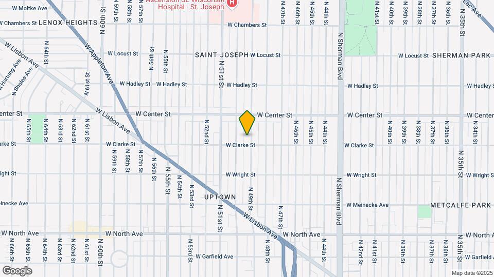 2615-2617 N 49th St Map and Location Details