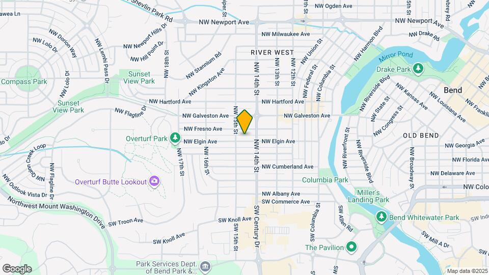 1456 NW Elgin Ave Map and Location Details