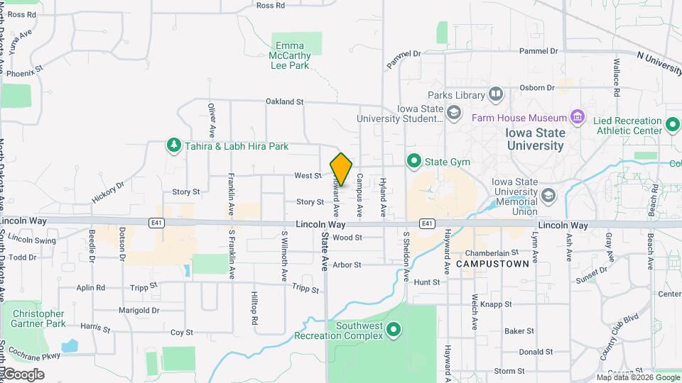 212 Howard Ave, Unit 212 Howard Map and Location Details