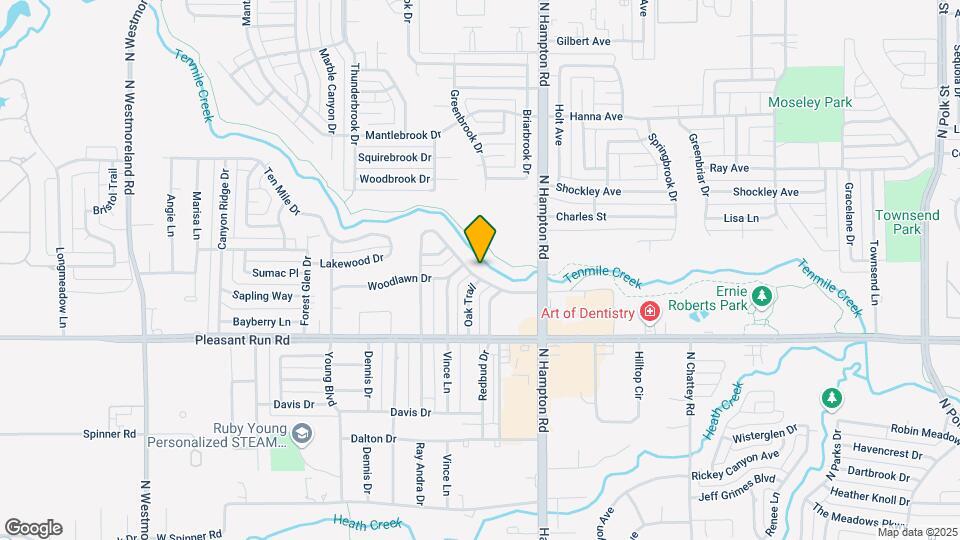 217 Woodhaven Dr Map and Location Details