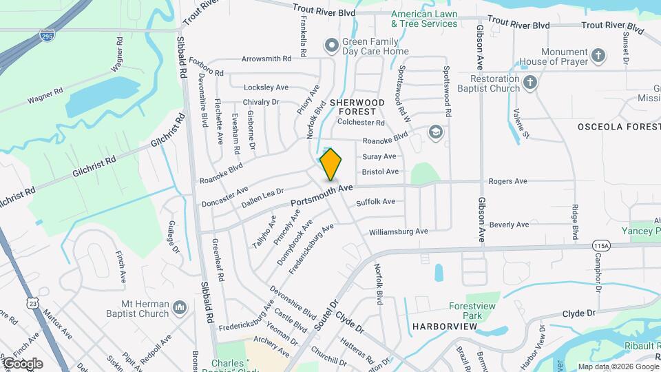 4737 Portsmouth Ave Map and Location Details