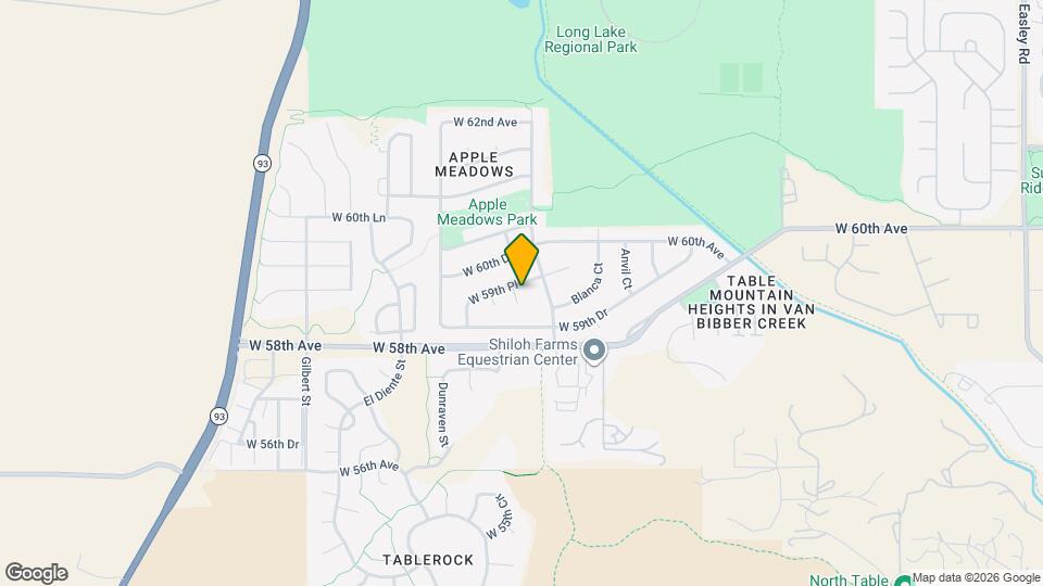 5943 Culebra Ct Map and Location Details