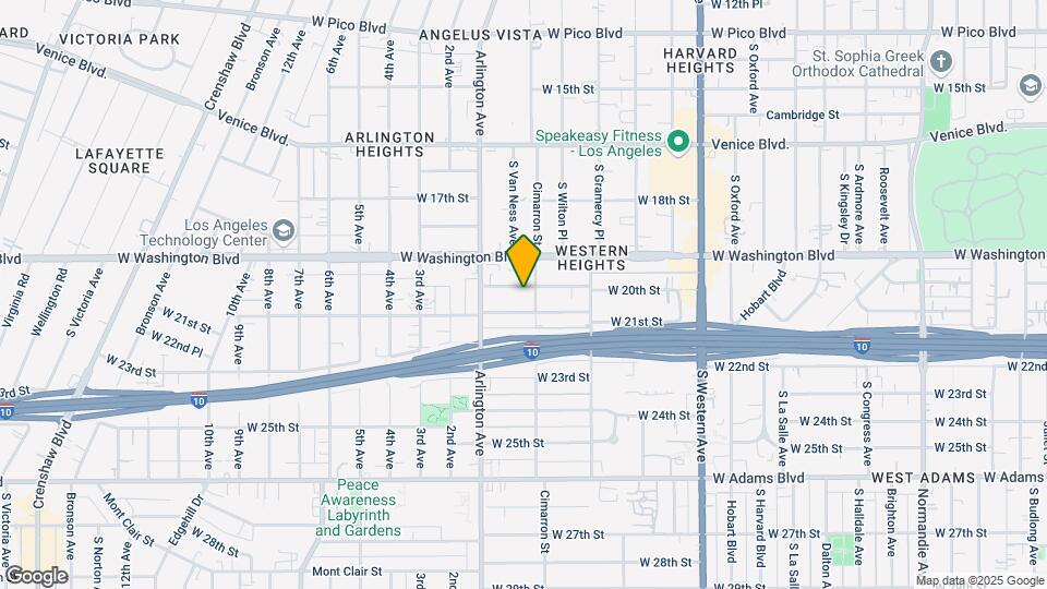 2338 W 20th St Map and Location Details