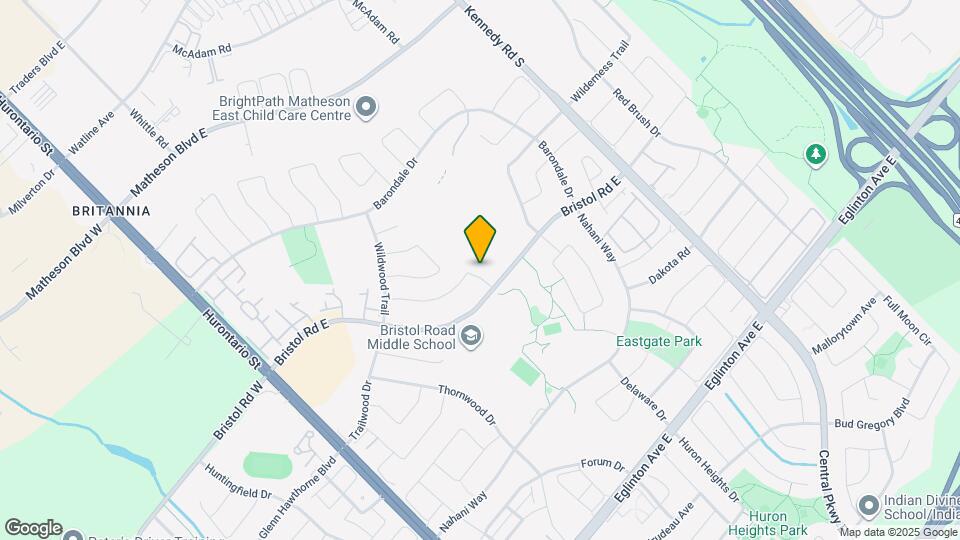 257 Anthony Ave Map and Location Details