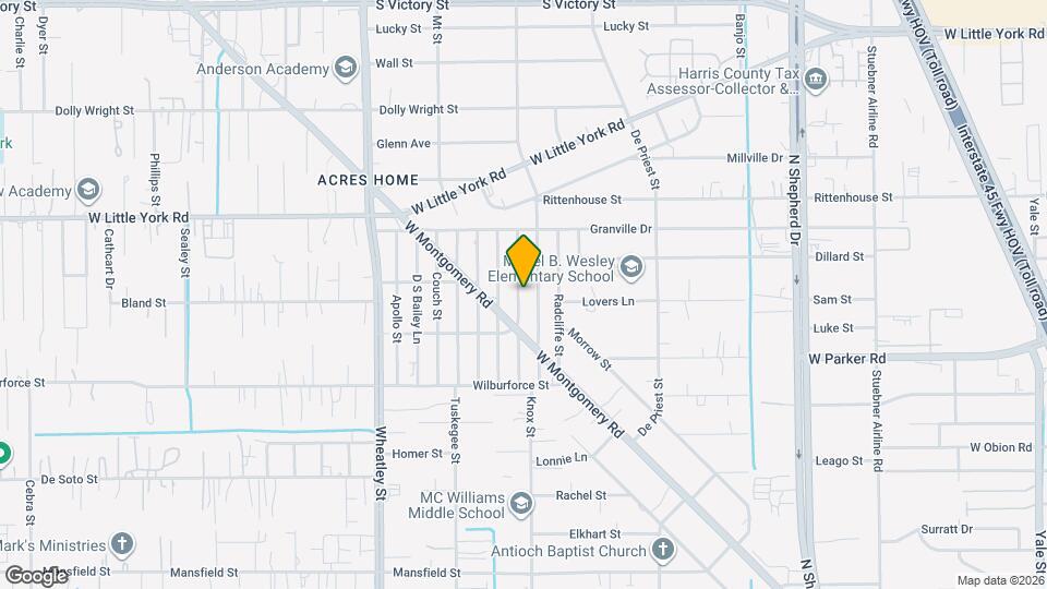 6712 Cohn St Map and Location Details