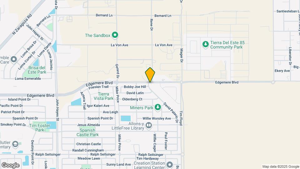 3496 David Palacio Dr Map and Location Details