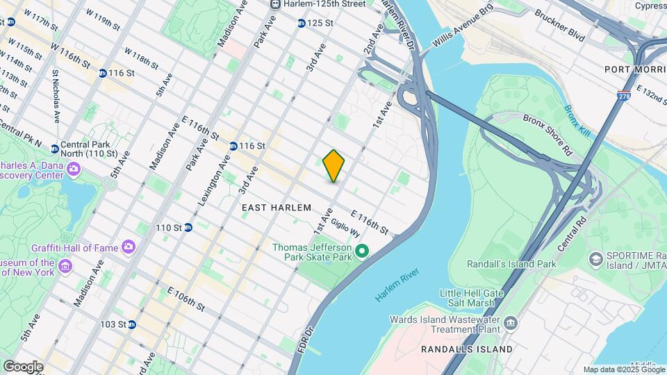 East River Lofts Map and Location Details