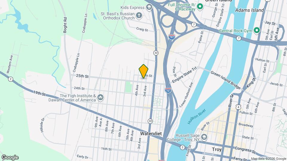 307 25th St, Unit 307 Map and Location Details