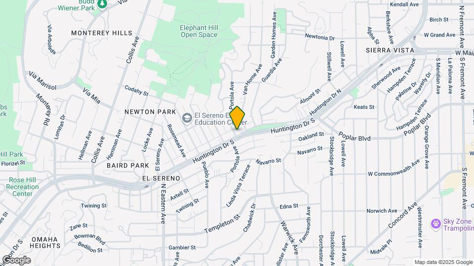 5073 Huntington Dr N Map and Location Details