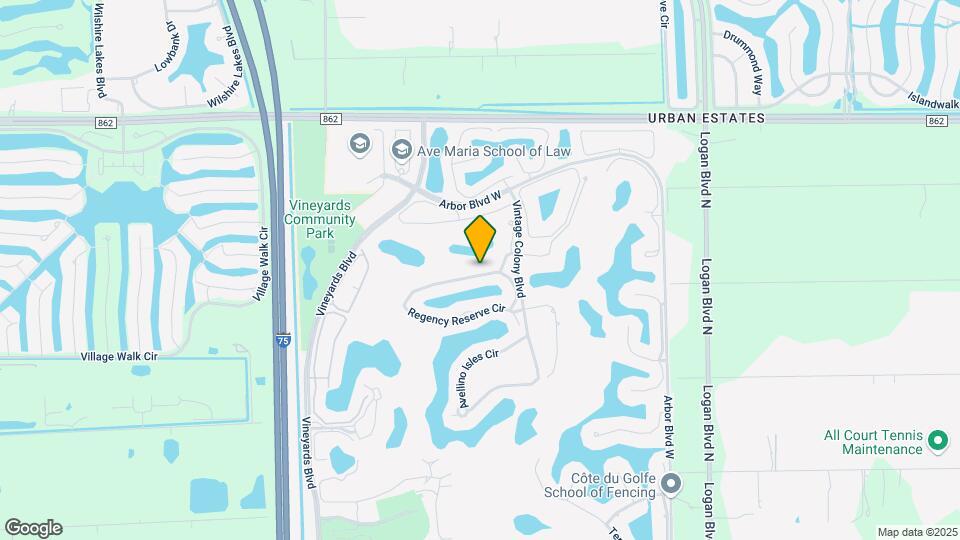 810 Regency Reserve Cir Map and Location Details