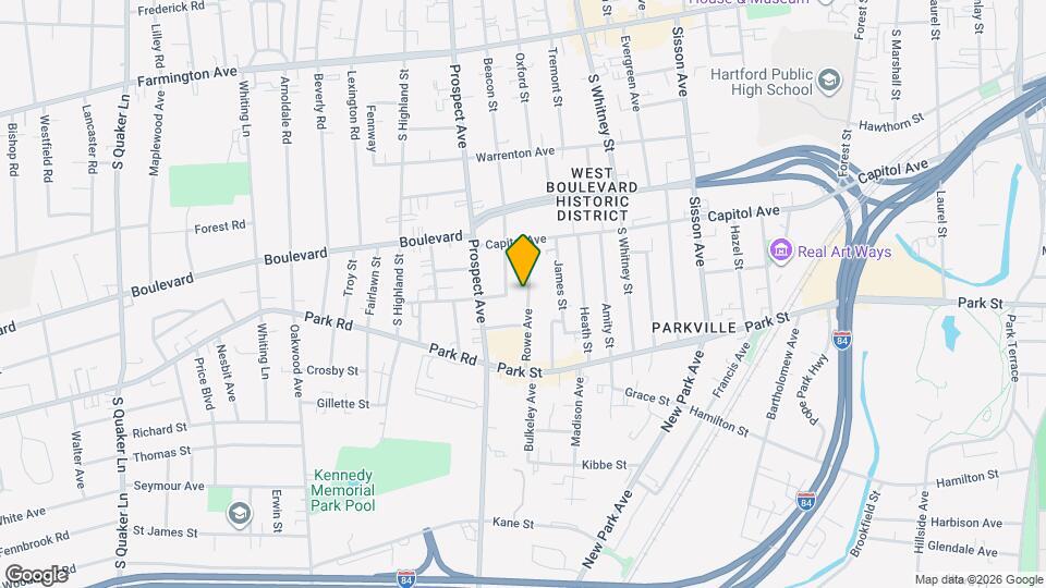 65 Rowe Ave, Unit 1 Mapa y Detalles de la Ubicación