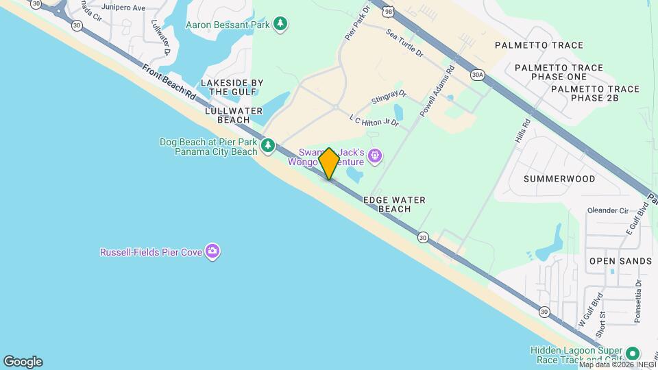 15900 Front Beach Rd Map and Location Details