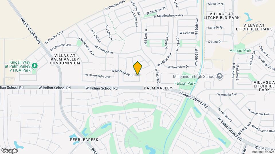 15377 W MacKenzie Dr Map and Location Details