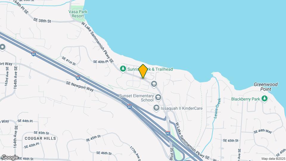 4177 W Lake Sammamish Pkwy SE Map and Location Details
