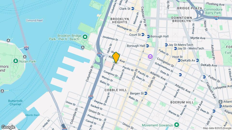 116 Pacific St Mapa y Detalles de la Ubicación