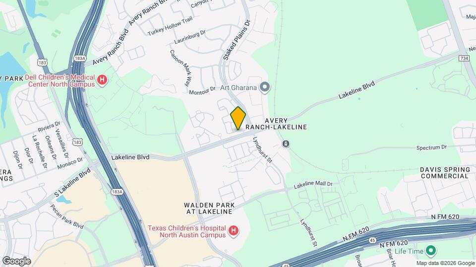 11108 Railway Ln Map and Location Details