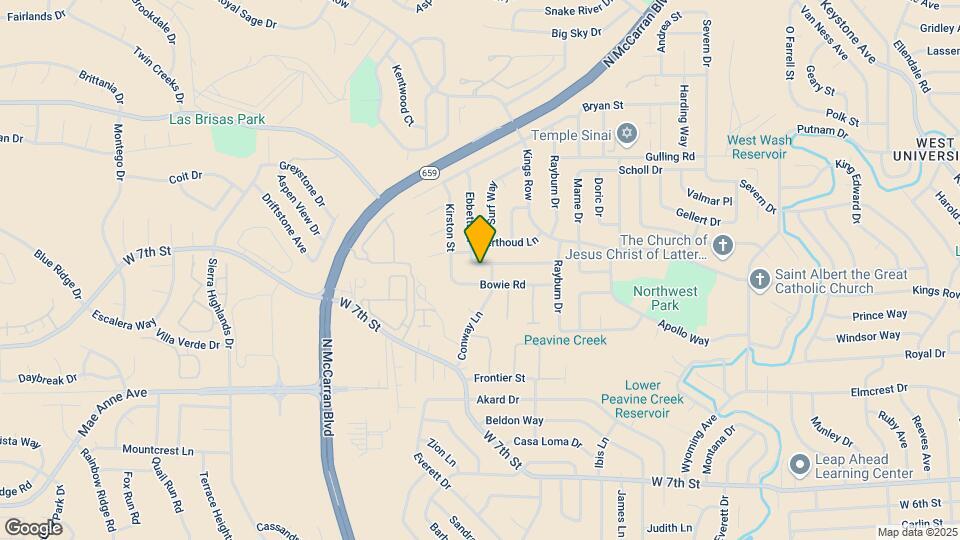 3450 Pierremont Rd Map and Location Details