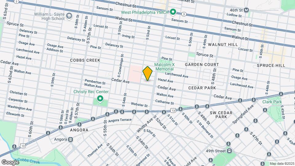5225 Cedar Ave Map and Location Details