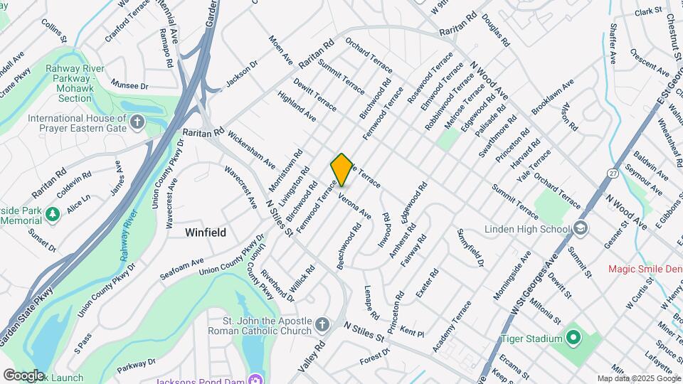 442 Rosewood Terrace Map and Location Details