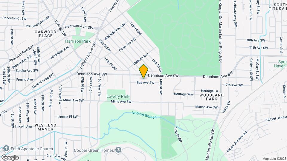 1532 Bay Ave SW Map and Location Details