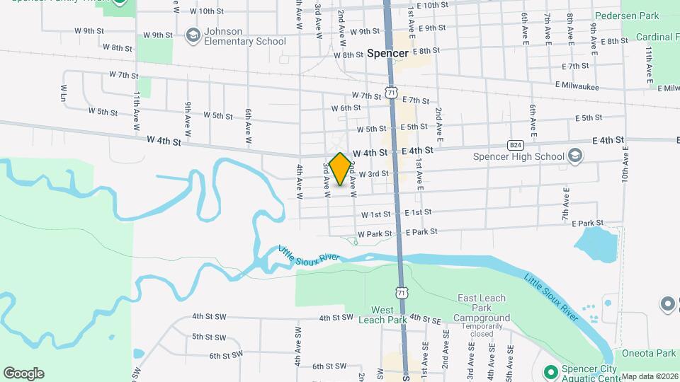 215 W 2nd St, Unit 3 Mapa y Detalles de la Ubicación